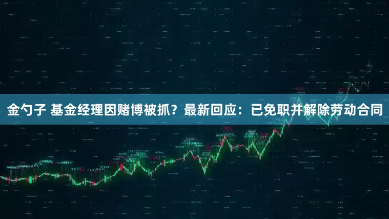 金勺子 基金经理因赌博被抓？最新回应：已免职并解除劳动合同